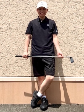「adabat（アダバット）のアイテム」を使った、とわさん（メンズ・176cm）の夏コーディネート