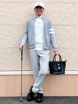 「adabat（アダバット）のアイテム」を使った、とわさん（メンズ・176cm）の秋コーディネート
