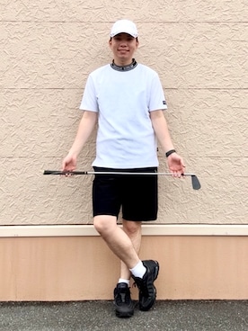 「ADABAT STREAM（アダバットストリーム）のアイテム」を使った、とわさん（メンズ・176cm）の夏コーディネート
