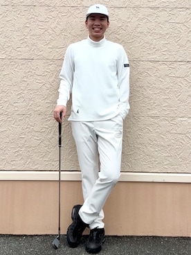 「ADABAT STREAM（アダバットストリーム）のアイテム」を使った、とわさん（メンズ・176cm）の秋コーディネート