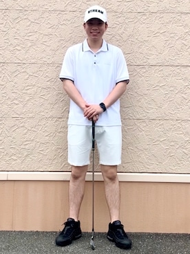「ADABAT STREAM（アダバットストリーム）のアイテム」を使った、とわさん（メンズ・176cm）の夏コーディネート