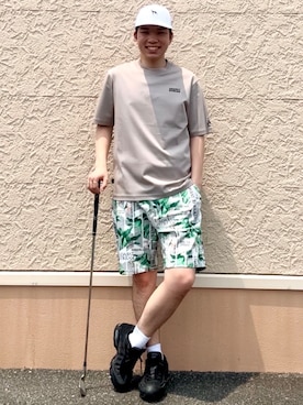 「ADABAT STREAM（アダバットストリーム）のアイテム」を使った、とわさん（メンズ・176cm）の夏コーディネート