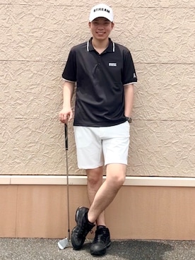 「ADABAT STREAM（アダバットストリーム）のアイテム」を使った、とわさん（メンズ・176cm）の夏コーディネート