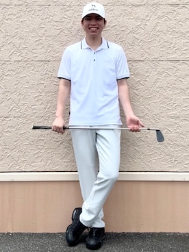 「adabat（アダバット）のアイテム」を使った、とわさん（メンズ・176cm）の夏コーディネート