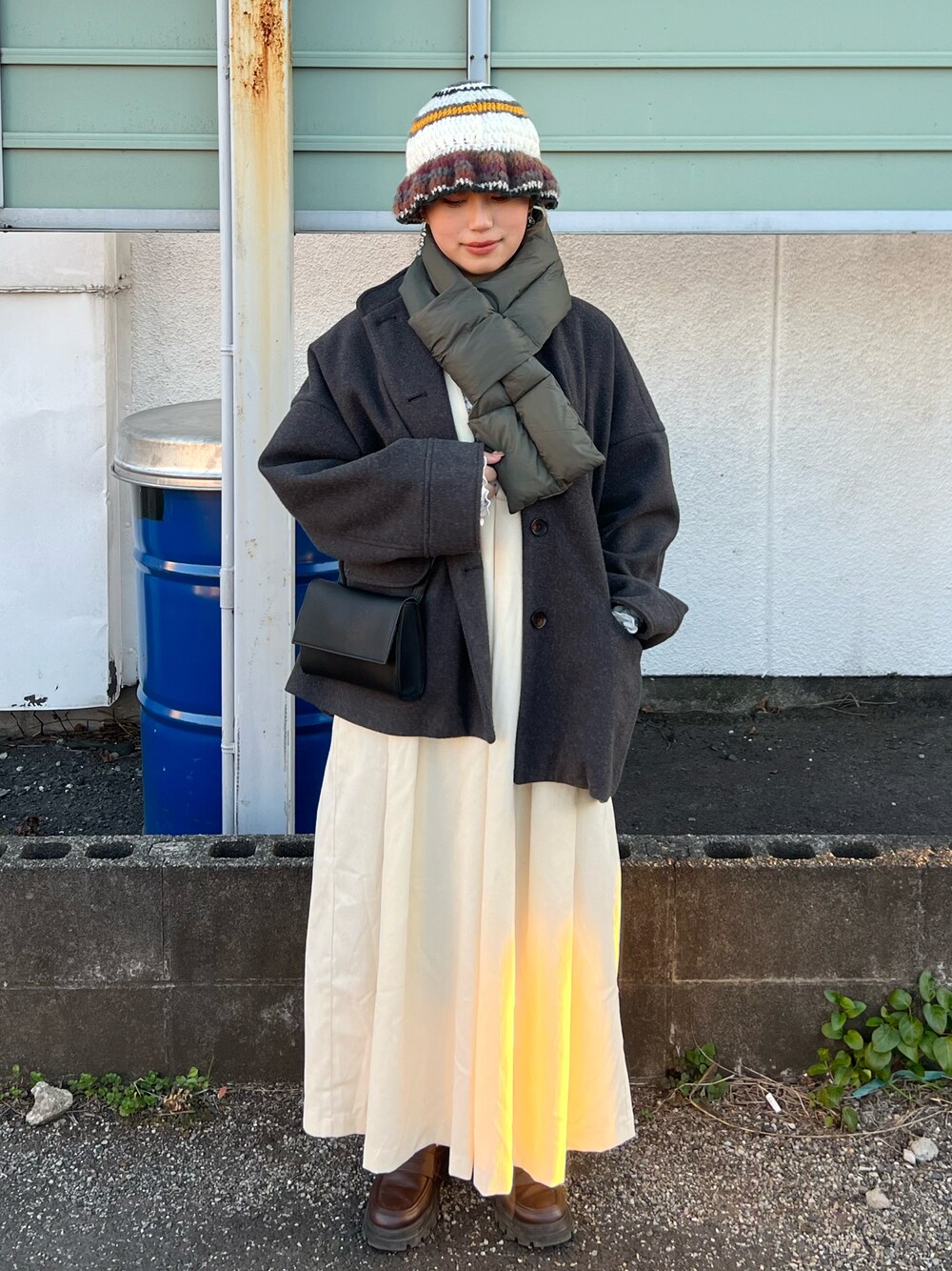 新品タグ付き✨ MASSEMENSCH ショート　ジャケット Samansa Mos2（サマンサ モスモス）の「スタンド襟ショートジャケット