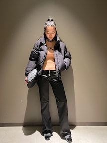 美品【DIESEL】ディーゼル シースルー長袖 トップス S 春物 DIESEL（ディーゼル）の「レディース シースルー チェック柄