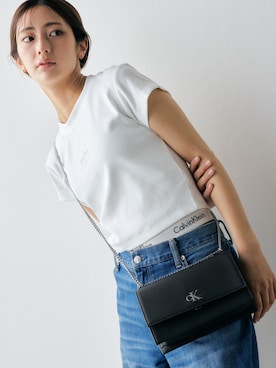 公式 Calvin Kleinさん(レディース・161cm)の夏コーディネート
