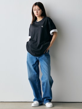 公式 Calvin Kleinさん(レディース・161cm)の夏コーディネート