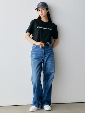 公式 Calvin Kleinさん(レディース・161cm)の夏コーディネート