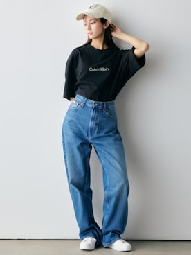 公式 Calvin Kleinさん(レディース・161cm)の夏コーディネート