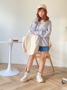 あやぴちゅさん（レディース・148cm）の夏コーディネート