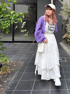 あやぴちゅさん（レディース・148cm）の春コーディネート