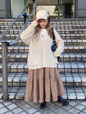 あやぴちゅさん（レディース・148cm）の冬コーディネート