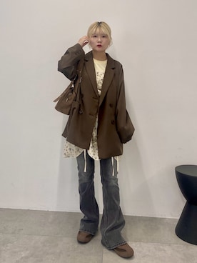 あやぴちゅさん(レディース・149cm)の春コーディネート