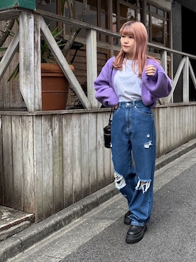 「ほめられ本命コーデ」｜「アイテム（ブーツ）」を使った、あやぴちゅさん（レディース・148cm）の冬コーディネート