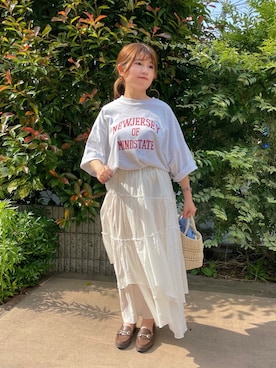 あやぴちゅさん（レディース・148cm）の夏コーディネート