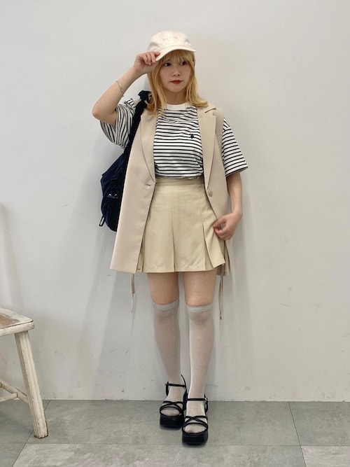 セール】WEGO/ワンポイント刺繍キャップ（キャップ）｜WEGO