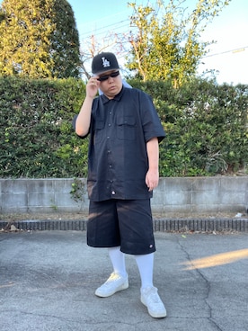 「アイテム（シューズ）」を使った、ゆうさん（メンズ・166cm）の秋コーディネート