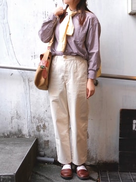 「NAOT（ナオト）のアイテム」を使った、ぬくいさん（レディース・160cm）の秋コーディネート