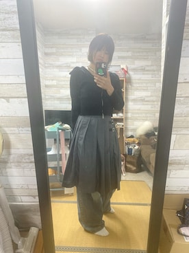 「SPINNS(スピンズ)のアイテム(パンツ)」を使った、tanamwaさん(レディース・164cm)の秋コーディネート