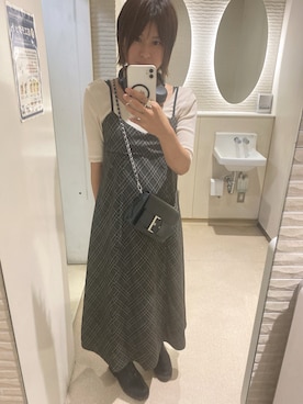 「アイテム（その他トップス、ベージュ系）」を使った、tanamwaさん（レディース・164cm）の秋コーディネート