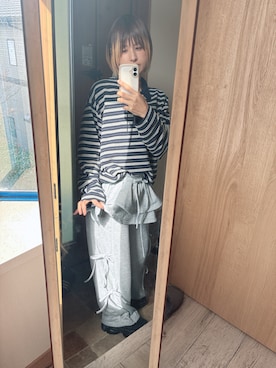 「lilful（リルフル）のアイテム」を使った、tanamwaさん（レディース・164cm）の春コーディネート