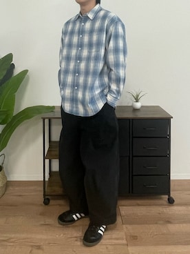 ブロッコリーさん（骨格ストレート・メンズ・172cm）の秋コーディネート