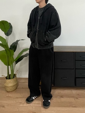 「アイテム（パーカー）」を使った、ブロッコリーさん（メンズ・172cm）の夏コーディネート