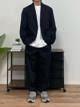 ブロッコリーさん（骨格ストレート・メンズ・172cm）の秋コーディネート