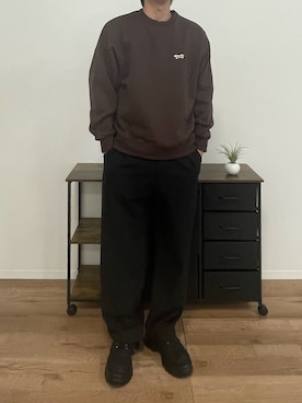 ブロッコリーさん（骨格ストレート・メンズ・172cm）の秋コーディネート
