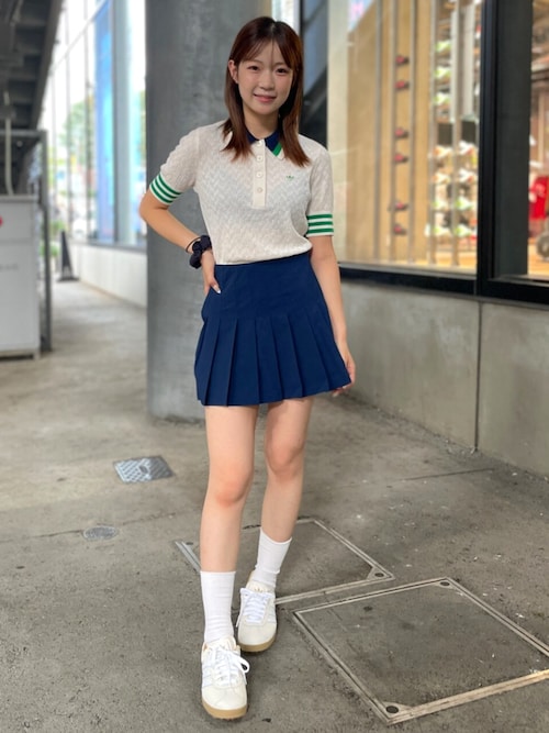 OG ﾃｸｽﾁｬｰﾄﾞ ﾆｯﾄ半袖ﾎﾟﾛｼｬﾂ【adidas Golf/アディダスゴルフ