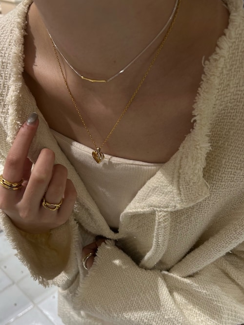 SILVER925 18KGP チルダ ネックレス（ネックレス）｜TEN.（テン