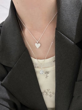 「TEN.（テン）のアイテム（アクセサリー）」を使った、saekaさん（レディース・172cm）の春コーディネート