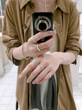 saekaさん（レディース・172cm）の春コーディネート