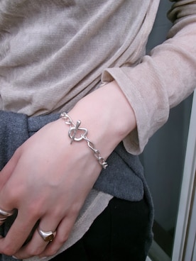 「シルバー」｜saekaさん（レディース・172cm）の春コーディネート