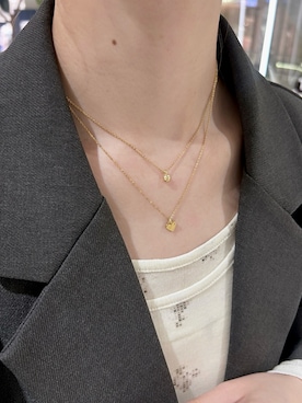 「シルバー」｜saekaさん（レディース・172cm）の春コーディネート