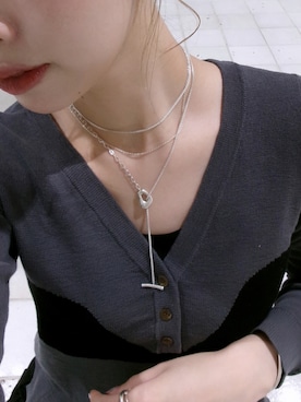 「アクセサリー」｜saekaさん（レディース・172cm）の春コーディネート