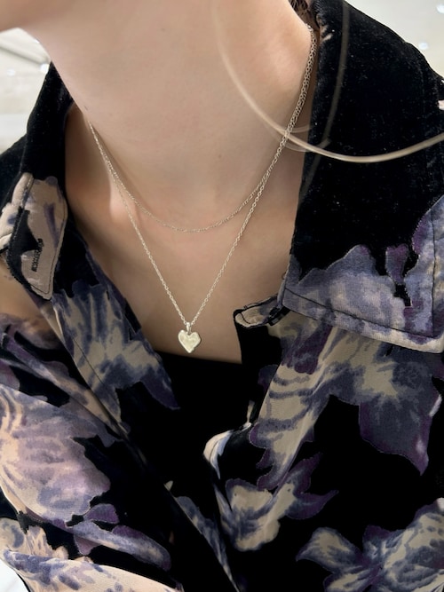 SILVER925 ハートシルフィウムネックレス（ネックレス）｜TEN