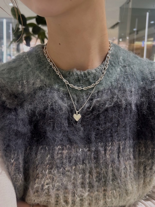 SILVER925 ハートシルフィウムネックレス（ネックレス）｜TEN.（テン