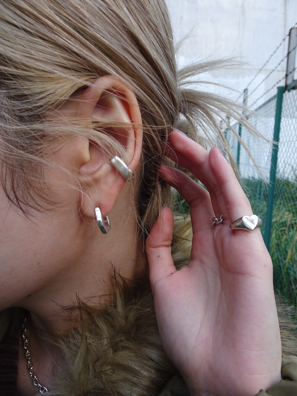 TEN.（テン）の「SILVER925 シマーピアス（ピアス（両耳用））」 - WEAR