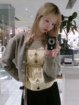 「TEN.（テン）のアイテム」を使った、saekaさん（レディース・172cm）の冬コーディネート