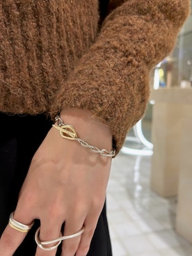 saekaさん（レディース・172cm）の冬コーディネート