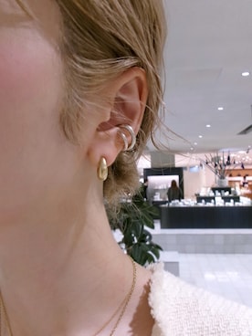 「ゴールド」｜saekaさん（レディース・172cm）の春コーディネート