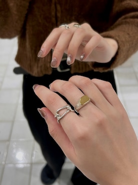 saekaさん（レディース・172cm）の冬コーディネート