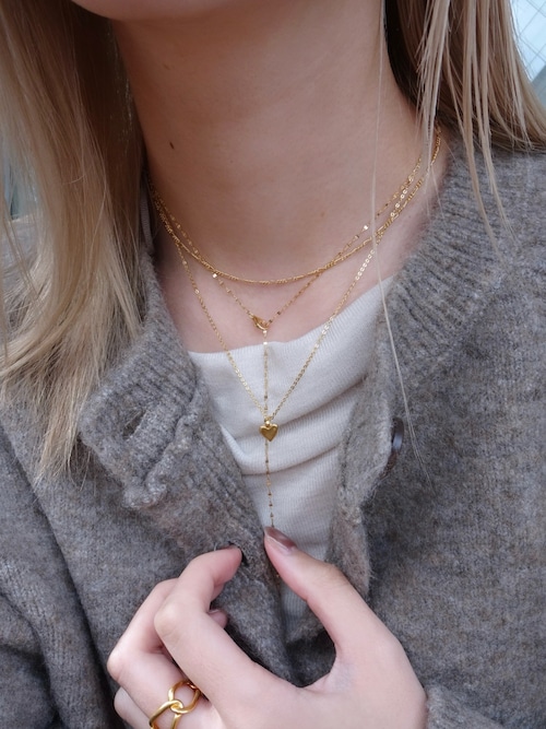 TEN. ネックレス 18KGP グレースネックレス レディース メンズ