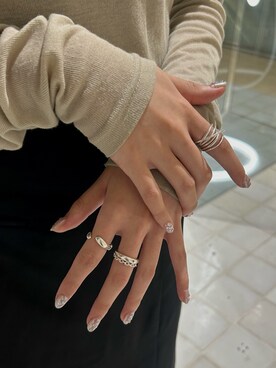 saekaさん（レディース・172cm）の冬コーディネート