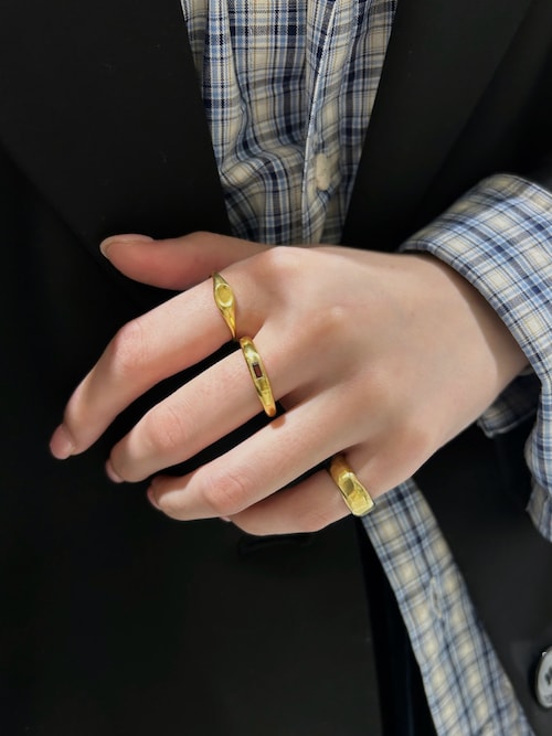 TEN. 指輪 リング 18KGP アビスリング GD リング ギフト ペアリング TEN. 指輪 リング 18KGP アビスリング GD リング ギフト ペアリング