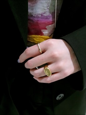 saekaさん（レディース・172cm）の春コーディネート