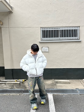 「DANKE SCHON（ダンケシェーン）のアイテム（ブルゾン）」を使った、さくとさん（メンズ・168cm）の秋コーディネート