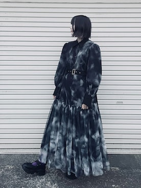 「HARE（ハレ）のアイテム（ワンピース/ドレス）」を使った、riisssaaaaさん（レディース・167cm）の秋コーディネート
